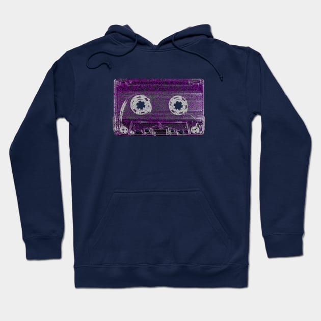 Purple Tape Hoodie by Yourex